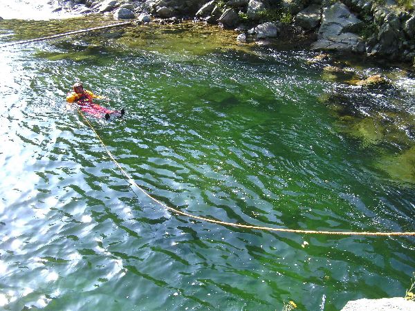 Addestramento soccorso acquatico